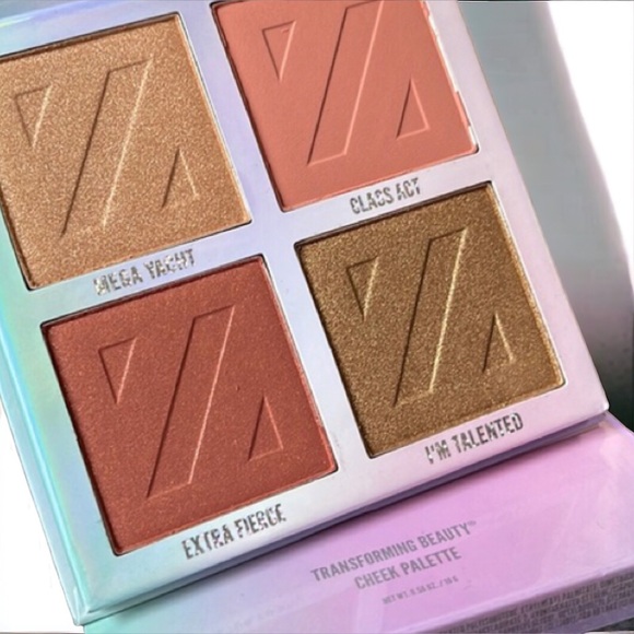 Formula Z Transforming Beauty®️ Cheek Palette Blush & Highlights 4 Shades New - Picture 2 of 7